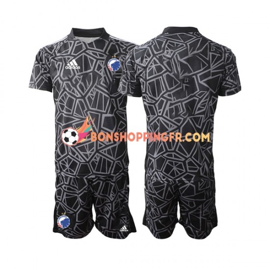 Maillot Domicile FC Copenhague Gardien 2022-2023 Manches Courtes Jeune Enfant(+shorts)