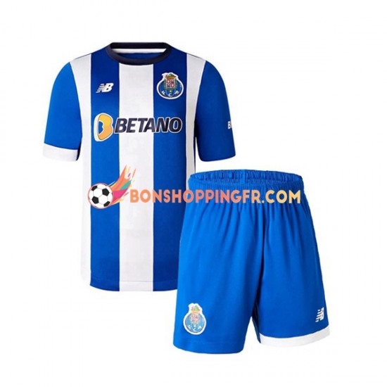Maillot Domicile FC Porto 2023-2024 Manches Courtes Jeune Enfant(+shorts)