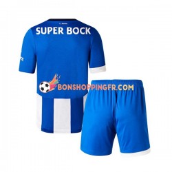Maillot Domicile FC Porto 2023-2024 Manches Courtes Jeune Enfant(+shorts)