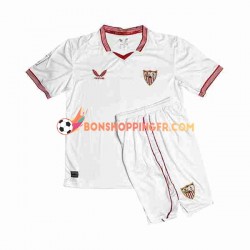 Maillot Domicile Séville FC Sergio Ramos 4 2023-2024 Manches Courtes Jeune Enfant(+shorts)