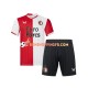 Maillot Domicile Feyenoord Rotterdam 2023-2024 Manches Courtes Jeune Enfant(+shorts)