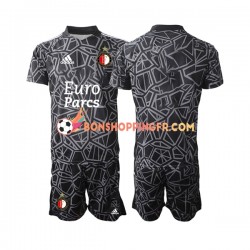 Maillot 4ème Feyenoord Rotterdam Gardien 2022-2023 Manches Courtes Jeune Enfant(+shorts)