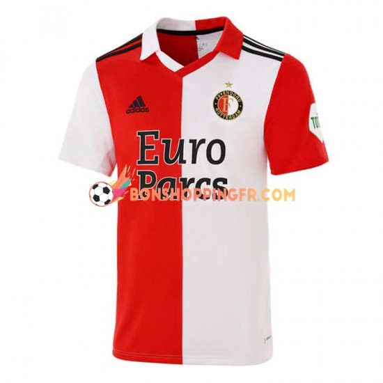 Maillot Domicile Feyenoord Rotterdam 2022-2023 Manches Courtes Homme