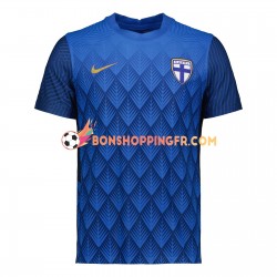 Maillot Extérieur Finlande 2022 Manches Courtes Homme