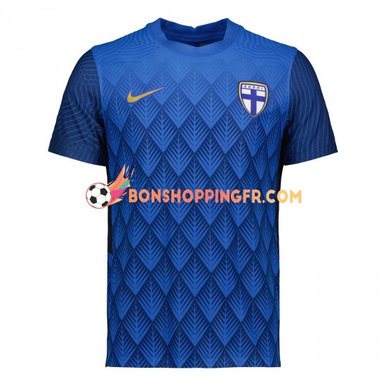 Maillot Extérieur Finlande 2022 Manches Courtes Homme