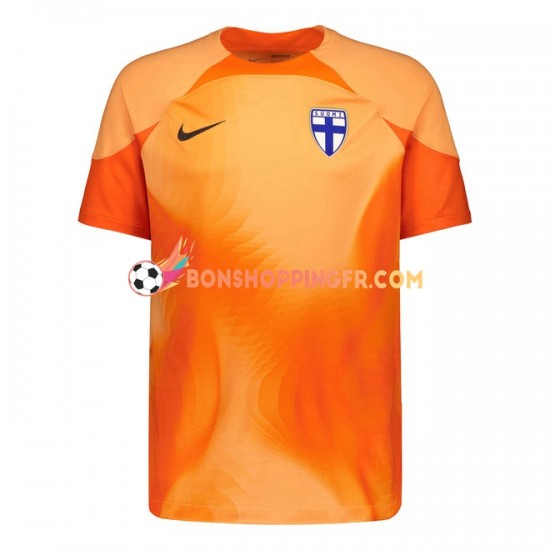 Maillot Domicile Finlande Gardien 2022 Manches Courtes Homme