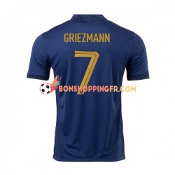 Maillot Domicile France Griezmann 7 Coupe du Monde 2022 Manches Courtes Homme