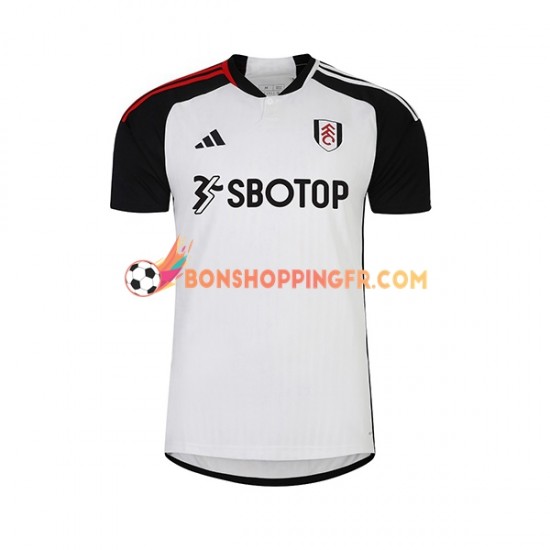 Maillot Domicile Fulham 2023-2024 Manches Courtes Homme