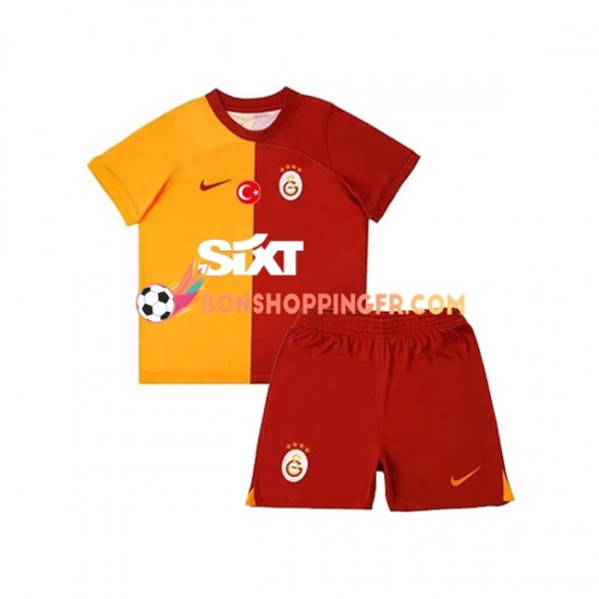 Maillot Domicile Galatasaray 2023-2024 Manches Courtes Jeune Enfant(+shorts)