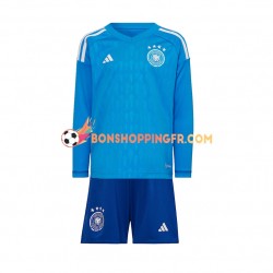 Maillot Domicile Allemagne Gardien Coupe du Monde 2022 Manches Longues Jeune Enfant(+shorts)