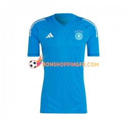 Maillot Domicile Allemagne Gardien Coupe du Monde 2022 Manches Courtes Homme