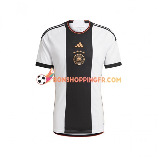 Maillot Domicile Allemagne Coupe du Monde 2022 Manches Courtes Homme