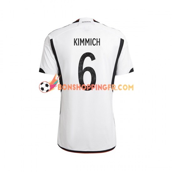 Maillot Domicile Allemagne Joshua Kimmich 6 Coupe du Monde 2022 Manches Courtes Homme