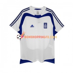 Maillot Rétro Domicile Grèce 2004 Manches Courtes Homme