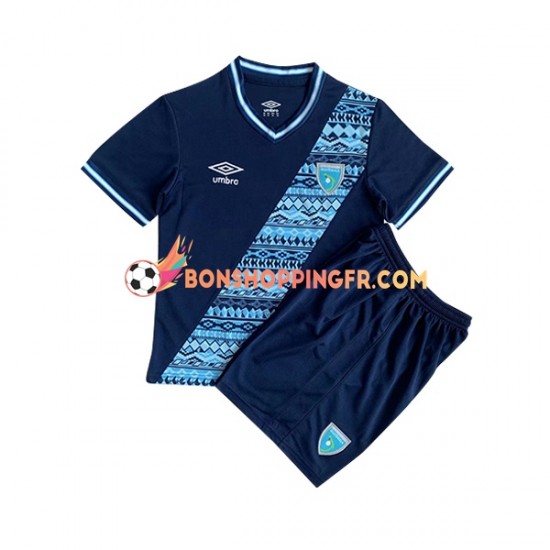 Maillot Extérieur Guatemala 2023 Manches Courtes Jeune Enfant(+shorts)