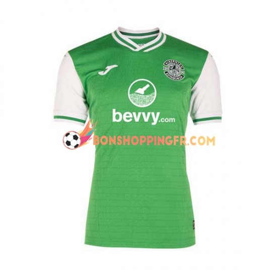 Maillot Domicile Hibernian 2023-2024 Manches Courtes Homme