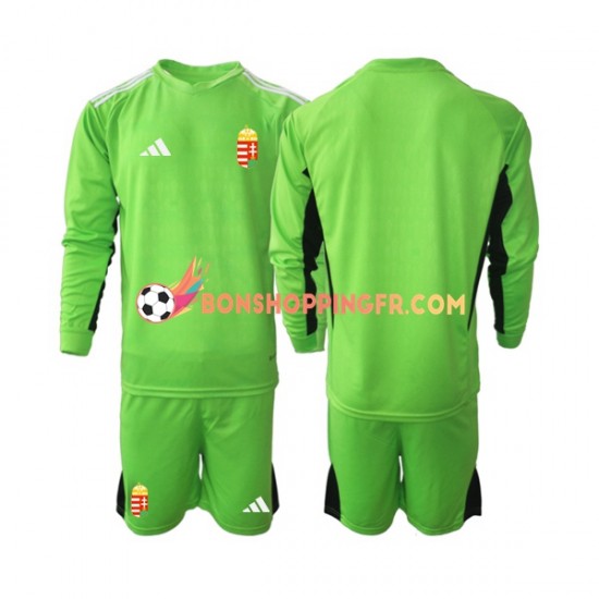 Maillot Domicile Hongrie Gardien 2022 Manches Longues Jeune Enfant(+shorts)