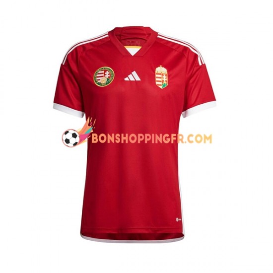 Maillot Domicile Hongrie 2022 Manches Courtes Homme