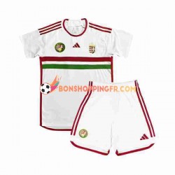 Maillot Extérieur Hungray 2022 Manches Courtes Jeune Enfant(+shorts)