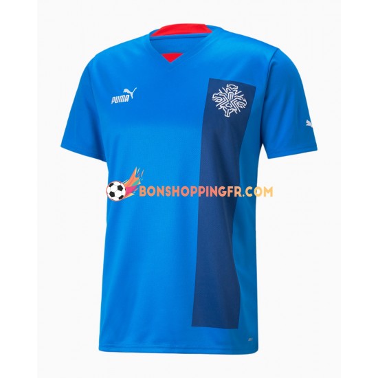 Maillot Domicile Islande 2022 Manches Courtes Homme