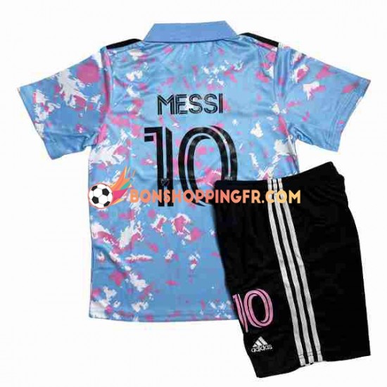 Maillot 3ème Inte Miami Lionel Messi 10 2023-2024 Manches Courtes Jeune Enfant(+shorts)