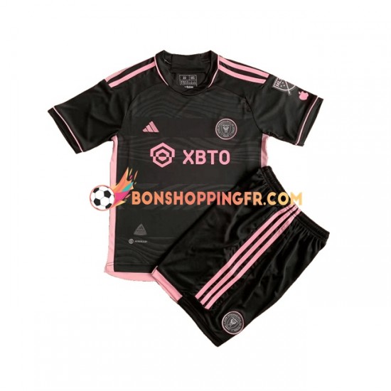 Maillot Extérieur InterMiami 2023 Manches Courtes Jeune Enfant(+shorts)