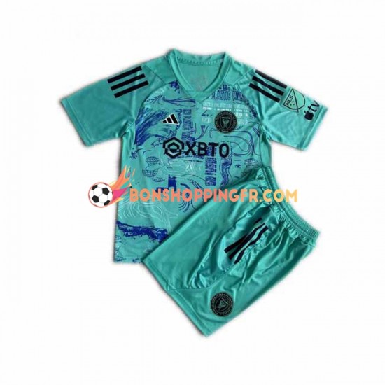 Maillot Domicile InterMiami Special 2023-2024 Manches Courtes Jeune Enfant(+shorts)