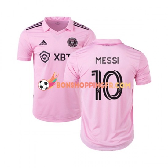 Maillot Domicile InterMiami Lionel Messi 10 2023 Manches Courtes Homme