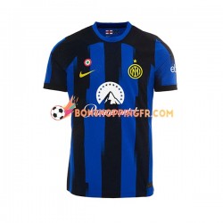 Maillot Domicile Inter Milan 2023-2024 Manches Courtes Homme
