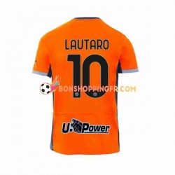 Maillot 3ème Inter Milan Lautaro Martinez 10 2023-2024 Manches Courtes Homme