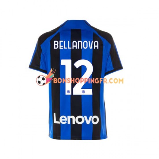 Maillot Domicile Inter Milan Raoul Bellanova 12 2022-2023 Manches Courtes Homme