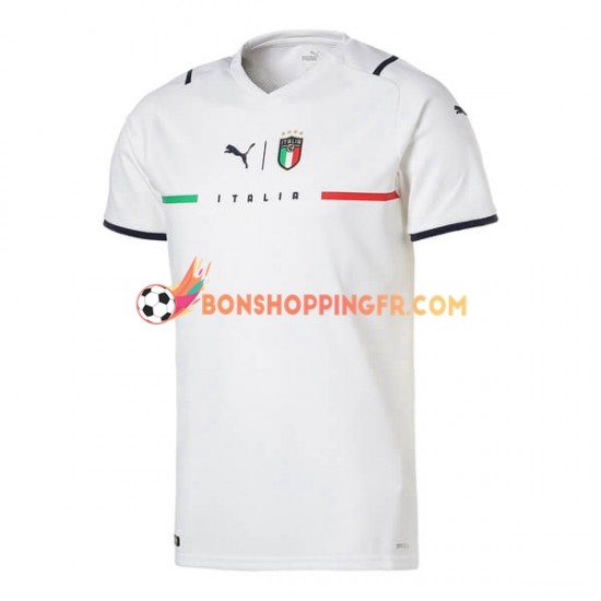 Maillot Extérieur Italie 2021-2022 Manches Courtes Homme