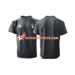 Maillot Extérieur Italie Gardien 2023 Manches Courtes Homme