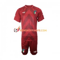 Maillot Extérieur Italie Gardien 2022-2023 Manches Courtes Jeune Enfant(+shorts)