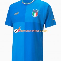 Maillot Domicile Italie 2022 Manches Courtes Homme