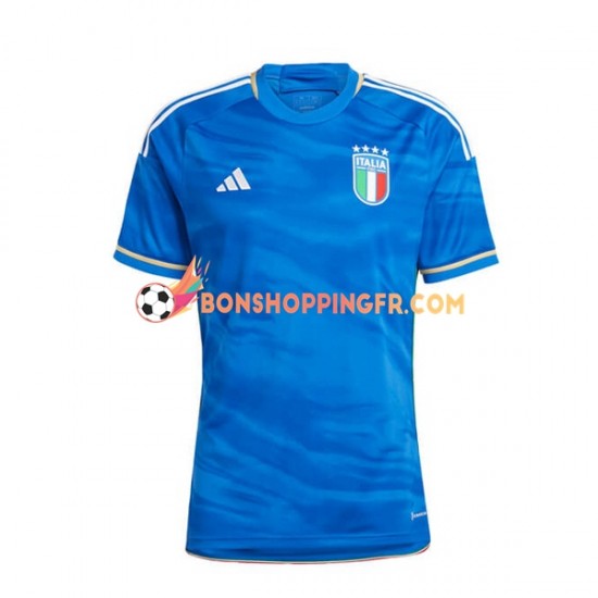 Maillot Domicile Italie 2023 Manches Courtes Homme