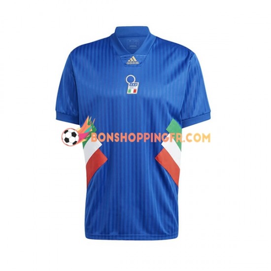 Maillot Rétro Domicile Italie Icon 2022-2023 Manches Courtes Homme