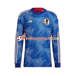 Maillot Domicile Japon Coupe du Monde 2022 Manches Longues Homme