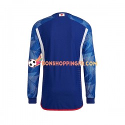 Maillot Domicile Japon Coupe du Monde 2022 Manches Longues Homme