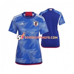 Maillot Domicile Japon Coupe du Monde 2022 Manches Courtes Femme