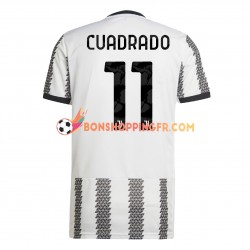 Maillot Domicile Juventus Cuadrado 11 2022-2023 Manches Courtes Homme