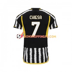 Maillot Domicile Juventus Federico Chiesa 7 2023-2024 Manches Courtes Homme