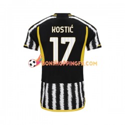 Maillot Domicile Juventus Filip Kostic 17 2023-2024 Manches Courtes Homme