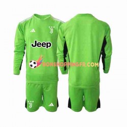 Maillot 3ème Juventus Gardien 2023-2024 Manches Longues Jeune Enfant(+shorts)