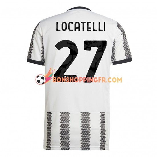 Maillot Domicile Juventus Locatelli 27 2022-2023 Manches Courtes Homme
