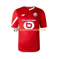 Maillot Domicile OSC Lille 2023-2024 Manches Courtes Homme