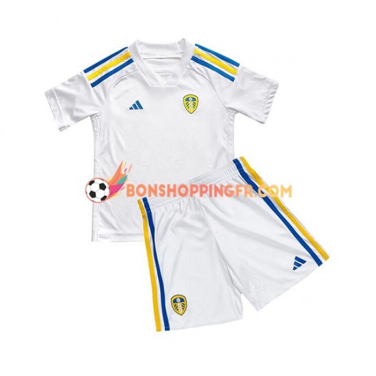 Maillot Domicile Leeds United 2023-2024 Manches Courtes Jeune Enfant(+shorts)