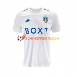 Maillot Domicile Leeds United 2023-2024 Manches Courtes Homme