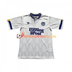 Maillot Rétro Domicile Leeds United 1991-1992 Manches Courtes Homme