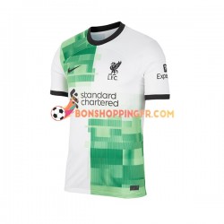 Maillot Extérieur Liverpool Alexis Mac Allister 10 2023-2024 Manches Courtes Jeune Enfant(+shorts)